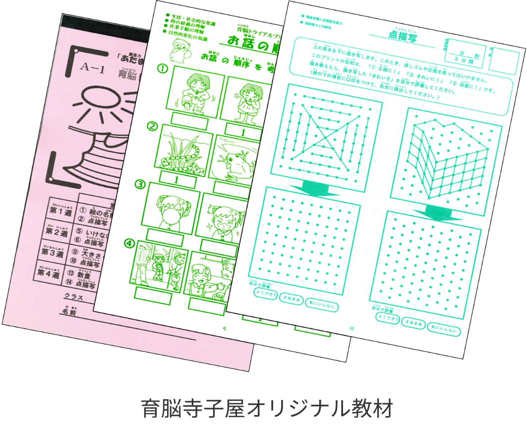 学ぶ楽しさを実感できる教材で、自ら学ぶ子に育てます。